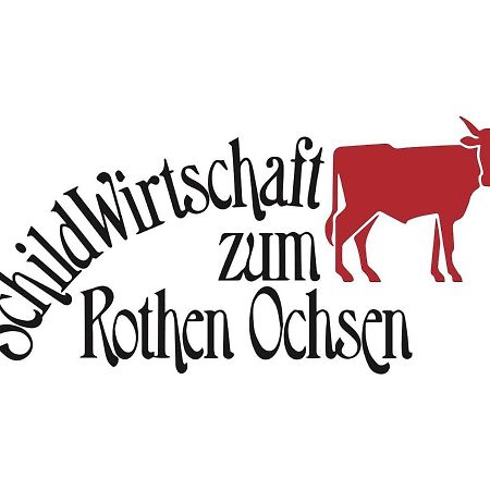 Hotel Schildwirtschaft Zum Rothen Ochsen Laupheim Exteriér fotografie