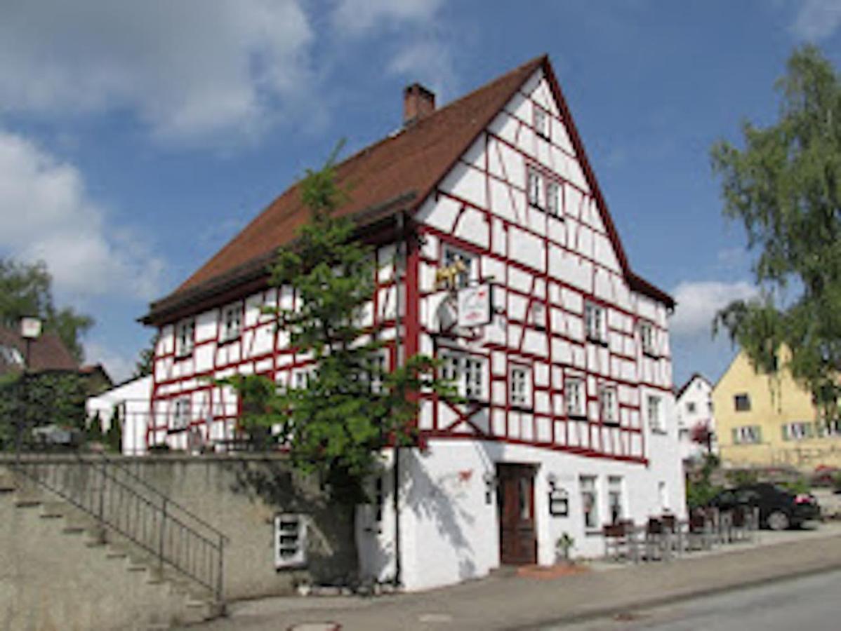 Hotel Schildwirtschaft Zum Rothen Ochsen Laupheim Exteriér fotografie